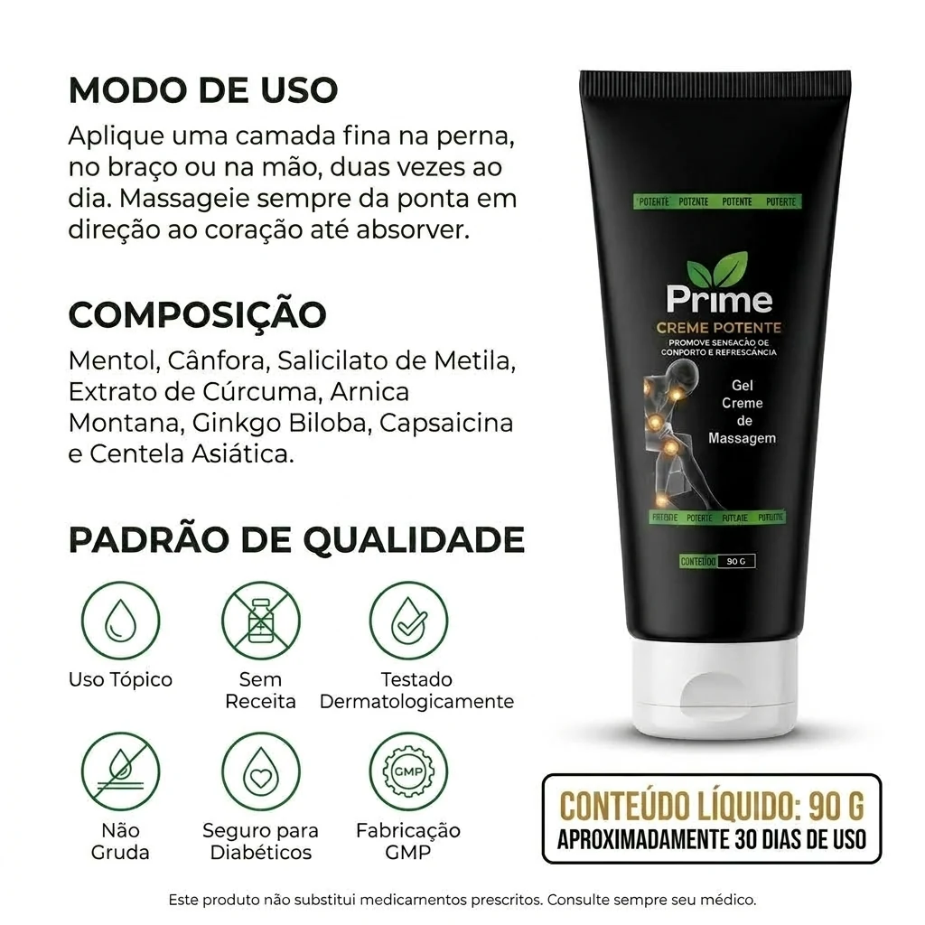 Modo de uso e composição completa