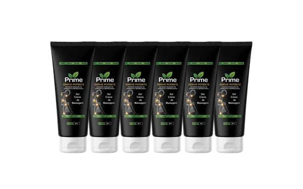 Kit com 6 potes de Prime Creme Potente